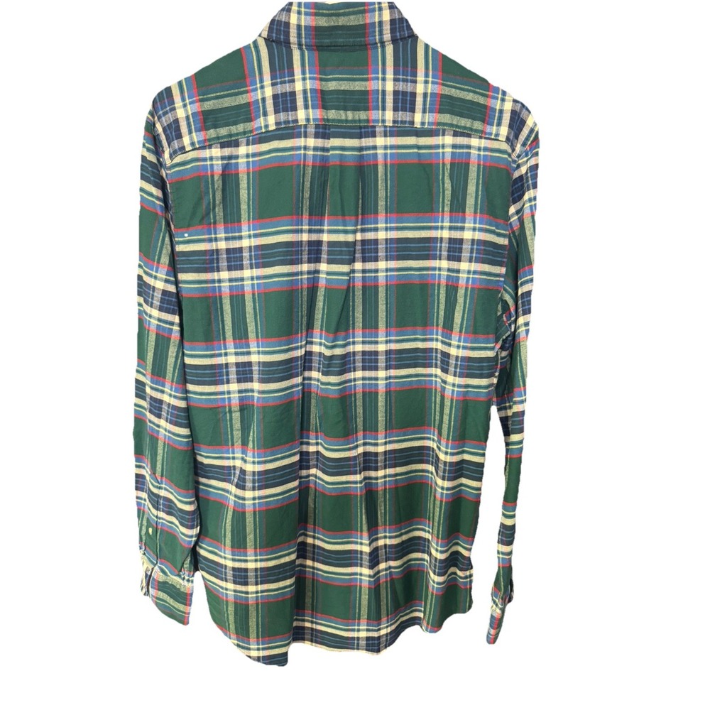 Vineyard Vines Men's (S) Whale Shirt Red Green Blue Cotton Plaid Button Up - Picture 2 of 4